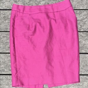 Pink J. Crew Pencil Skirt sz 6